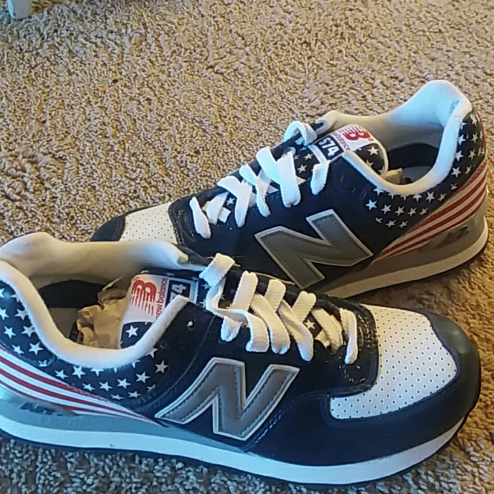 New Balance 574 "America" pattern